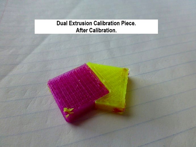 Dual Extrusion Calibration using Slic3r by doctek