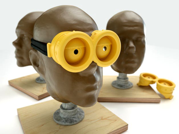 Minion Goggles by Doodle_Monkey