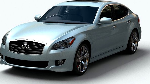 Infiniti M56 3D Model