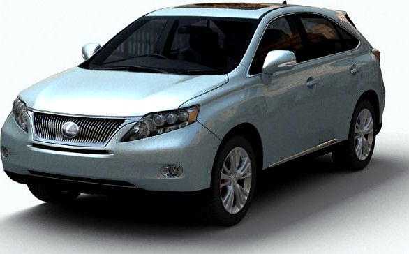 Lexus RX 450 H 3D Model