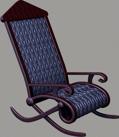 3D Rocking Chair