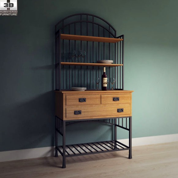 Oak Hill Buffet Server  - Home Styles