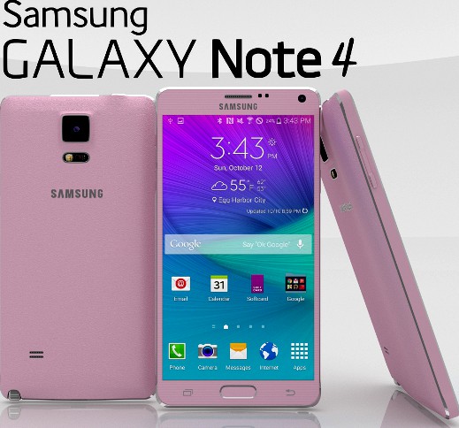 Samsung Galaxy Note 4 Blossom Pink