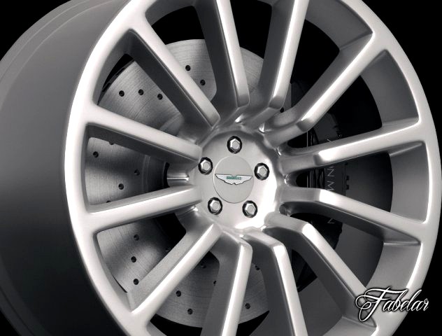 Aston Martin Vanquish rim 3D Model