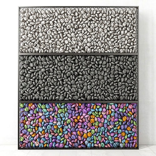Gabion medium pebble