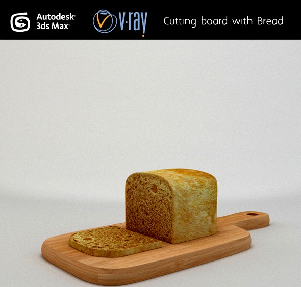 Cutting board with Bread