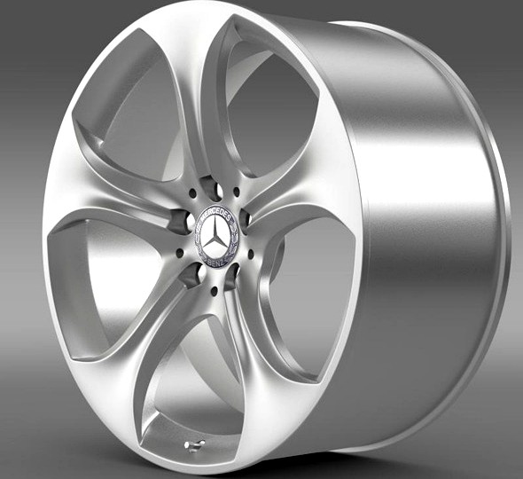 Mercedes Benz S 400 hybrid rim