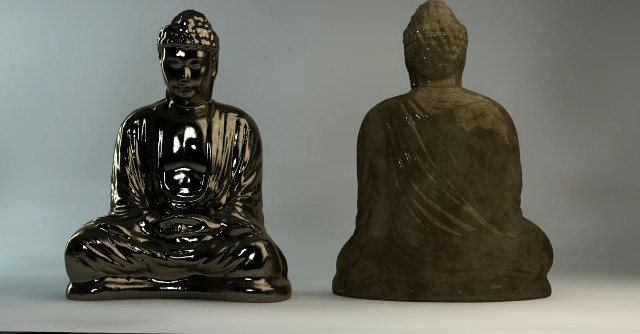 Sitting Buddha 3D Model