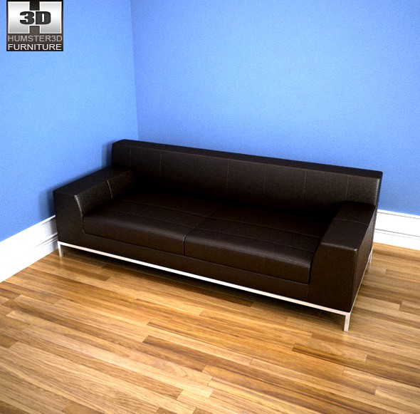 IKEA KRAMFORS three-seat sofa - 3D Model.