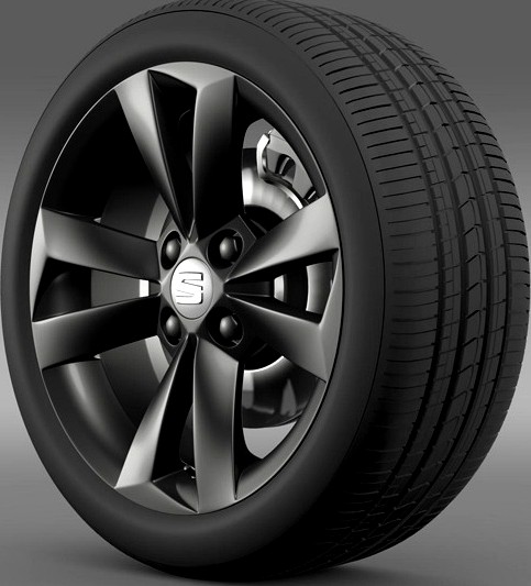 Seat Mii Vibora Negra wheel