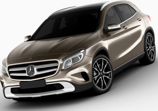 Mercedes GLA 3D Model