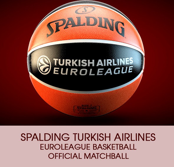 Spalding Euroleague Basketball Official ball