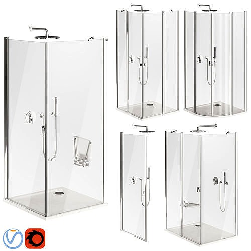 Ravak Chrome Shower Cabin