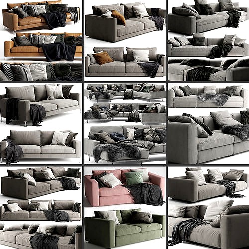 Sofa Collection 03 - 10 Items