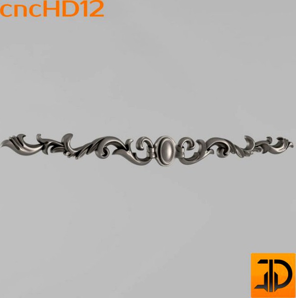 Horizontal decor 3D Model