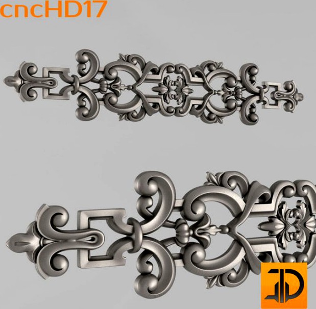 Horizontal decor 3D Model
