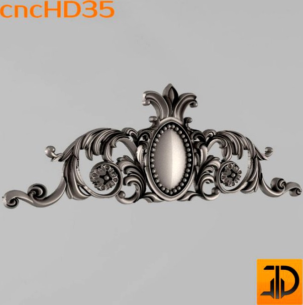 Horizontal decor 3D Model