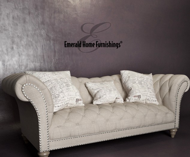 Hutton Sofa by Emerald Home Furnishings