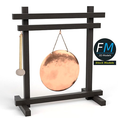 Gong with mallet