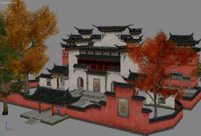 Ancient Architecture 004 3D Model