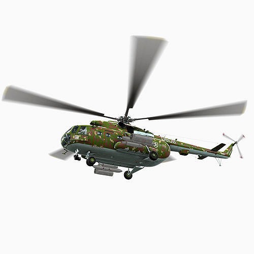 Mi-17 Slovak Air Force Animated