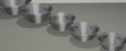Metal Mixing Bowls 3D Model