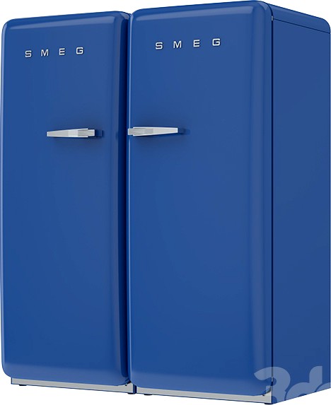 SMEG Refrigerator and Freezer