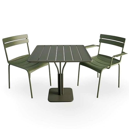 Luxembourg Metallic Table and chairs Fermob