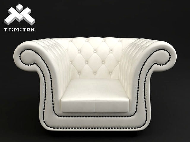 Chesterfield style armchair