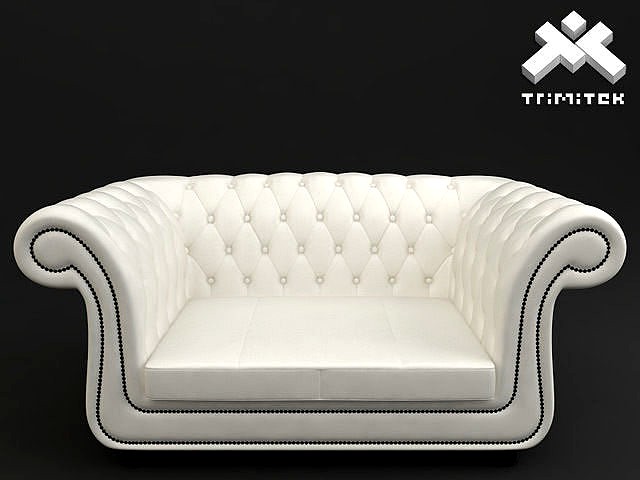 2 seat Chesterfield style sofa
