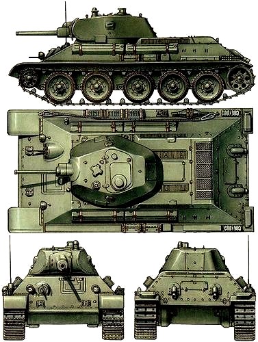 USSR tank t 34