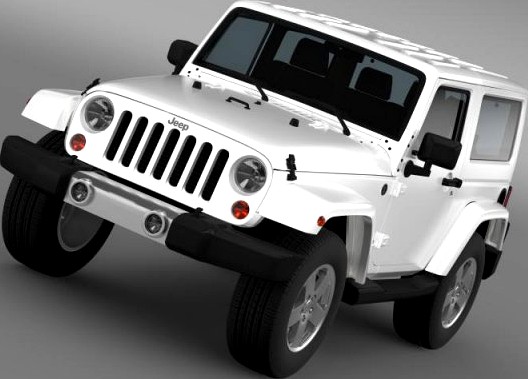 Jeep Wrangler 2011 3D Model