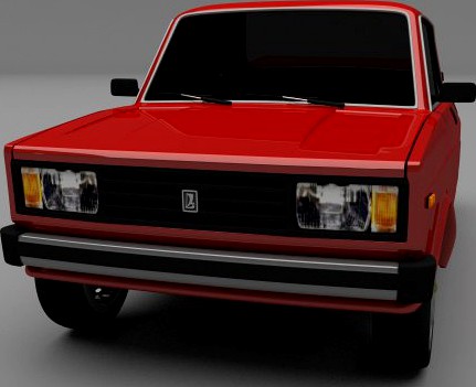 Lada Nova 3D Model