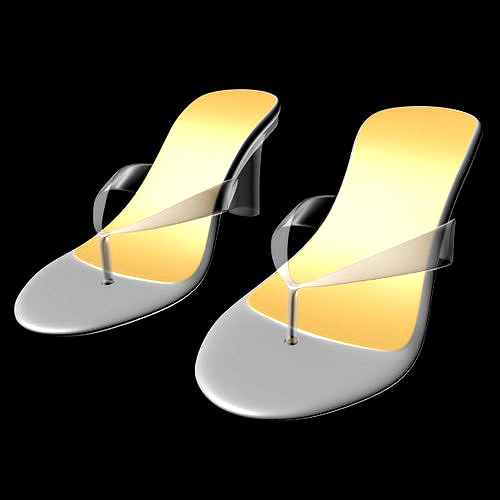 Thong Heel Sandals 01