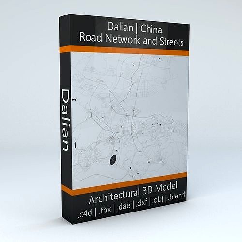 Dalian Road Network and Streets