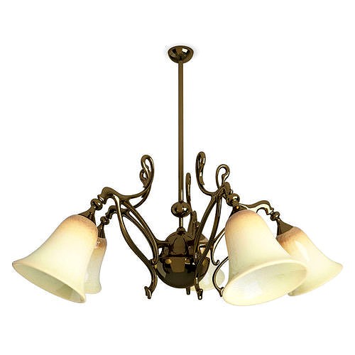 Antique White Ceiling Lamp Thornton