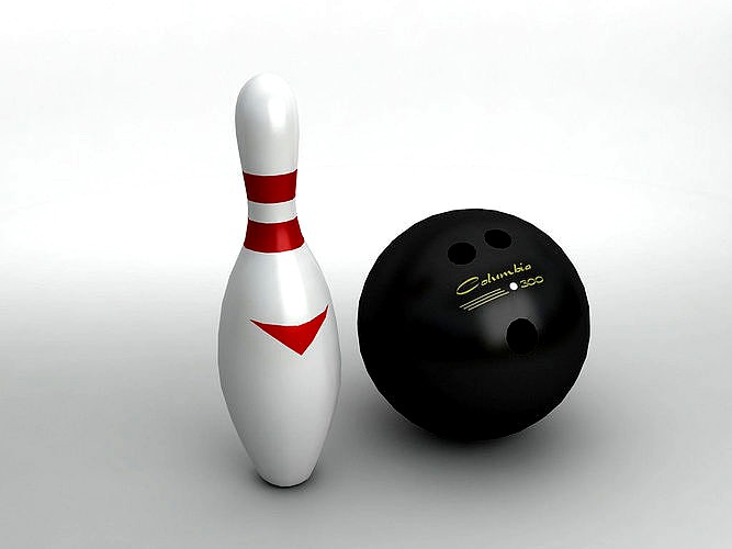 Bowling Ball and Pin