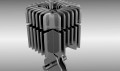 Two stroke animated cylinder 3D Model