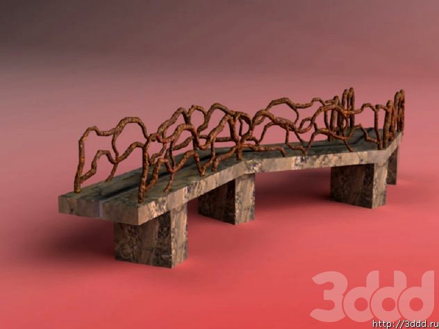 3D модель Мост