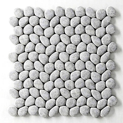 Panel wite smooth pebble