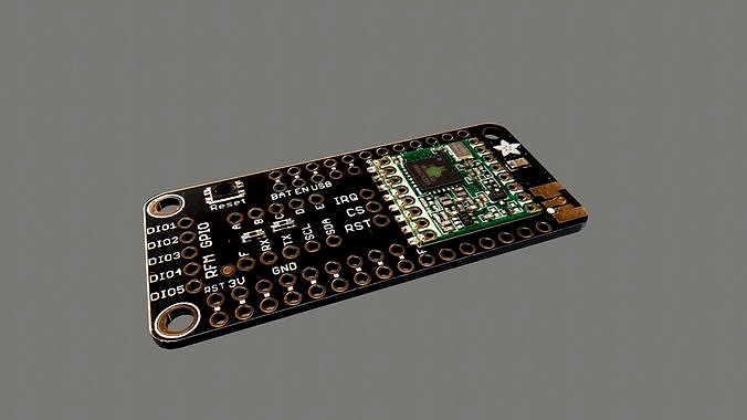 Iora Radio Featherwing Circuit Board