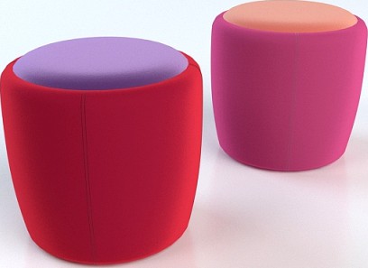 Calligaris / Candy Ottoman Pouf