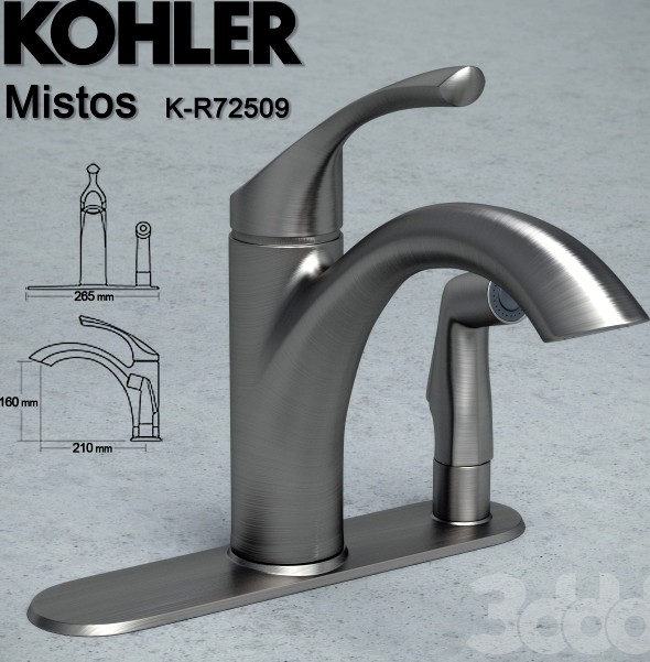 Kitchen faucet Kohler Mistos K-R72508/K-R72509