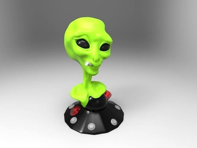 extraterrestre fumando