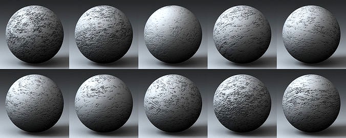 Scratch Displacement Shader 3d model