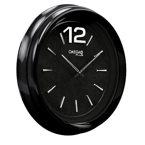 Black-Wall-Clock
