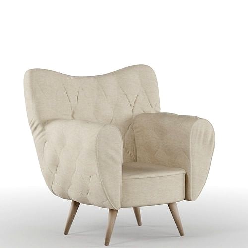 White Armchair