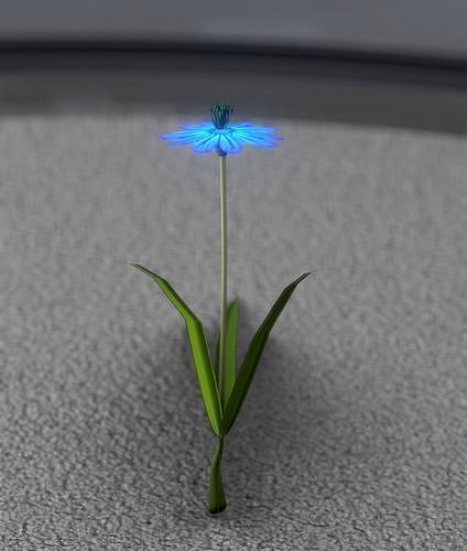 Blue Flower - Verion 4 - Object 19
