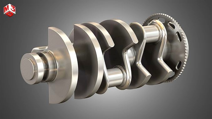 Crankshaft - 3D Model
