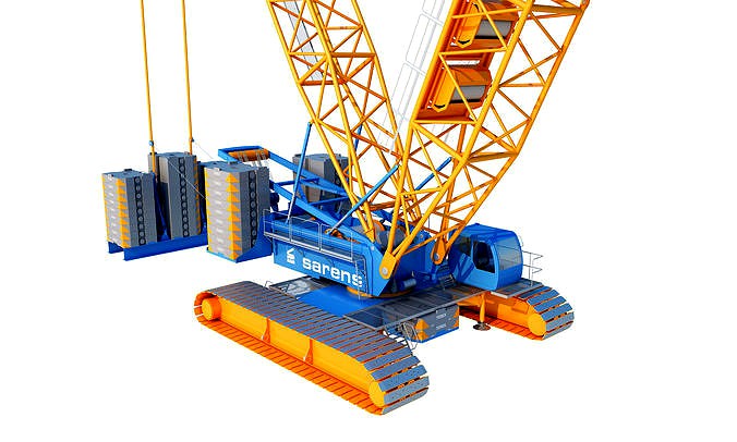 Sarens SL 3800 crane